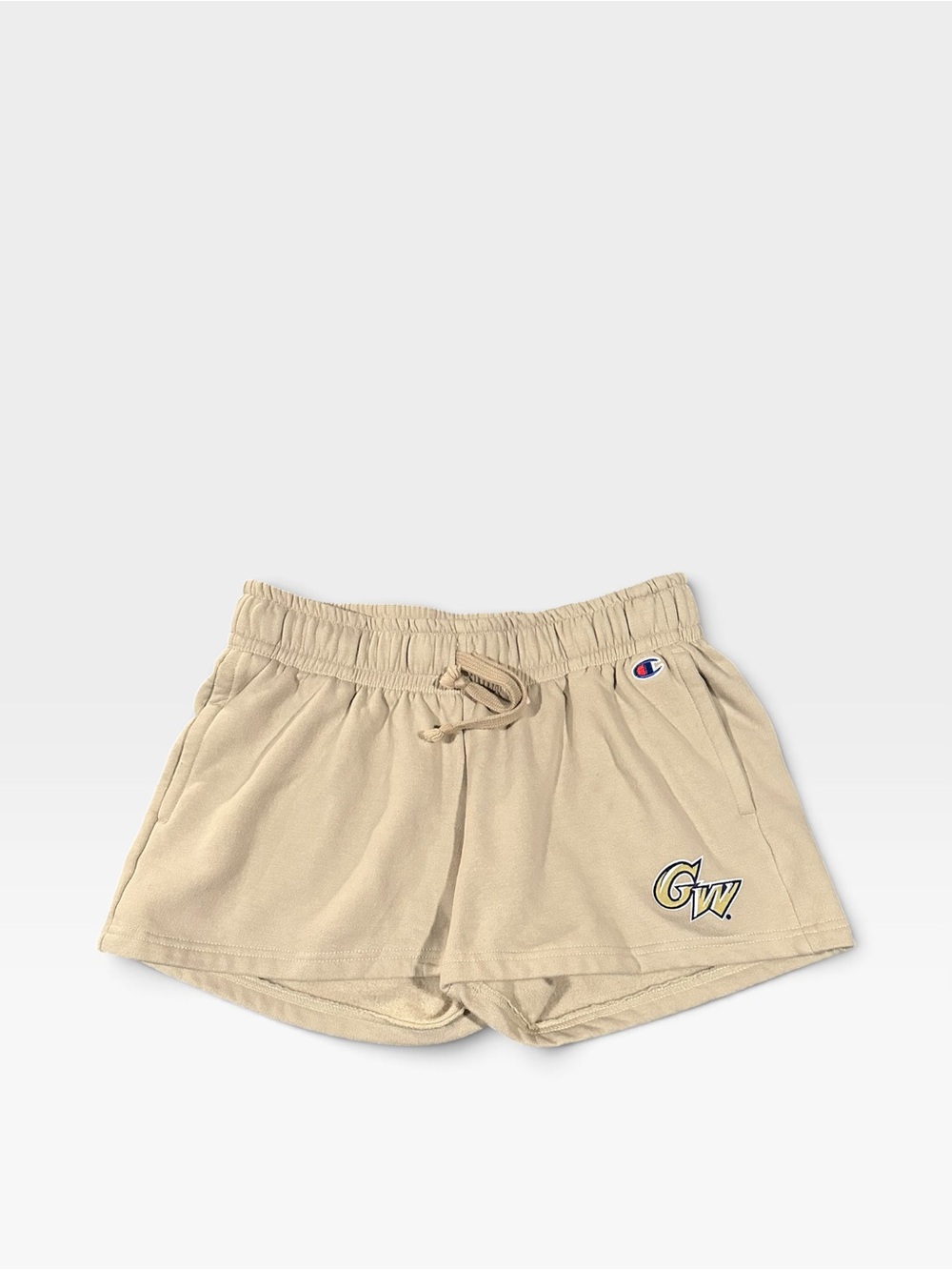 Champion George Washington University GW Fleece Sweat Shorts XS (0005)